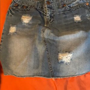 AEO JEAN MINI SKIRT
